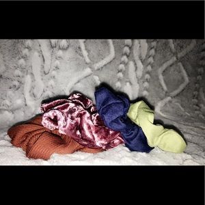 Big and small scrunches! Super soft!